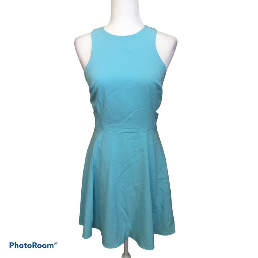 Dee Elle Turquoise Skater Dress